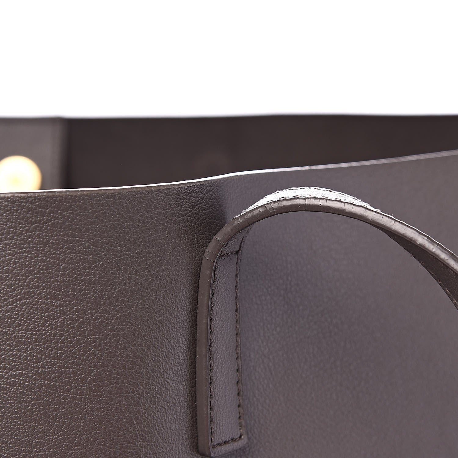 Saint Laurent Calfskin Large Shopping Tote Earth 13 of 15