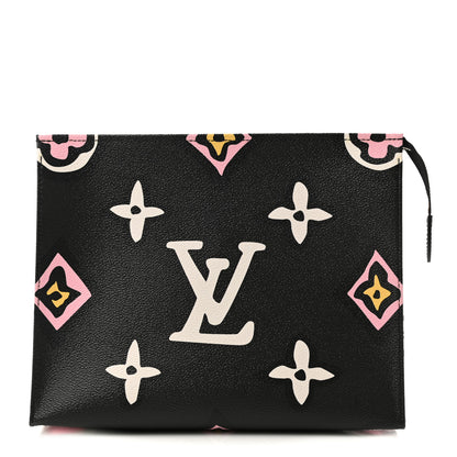 Louis Vuitton Monogram Giant Wild At Heart Toiletry Pouch 26 Black 1 of 7