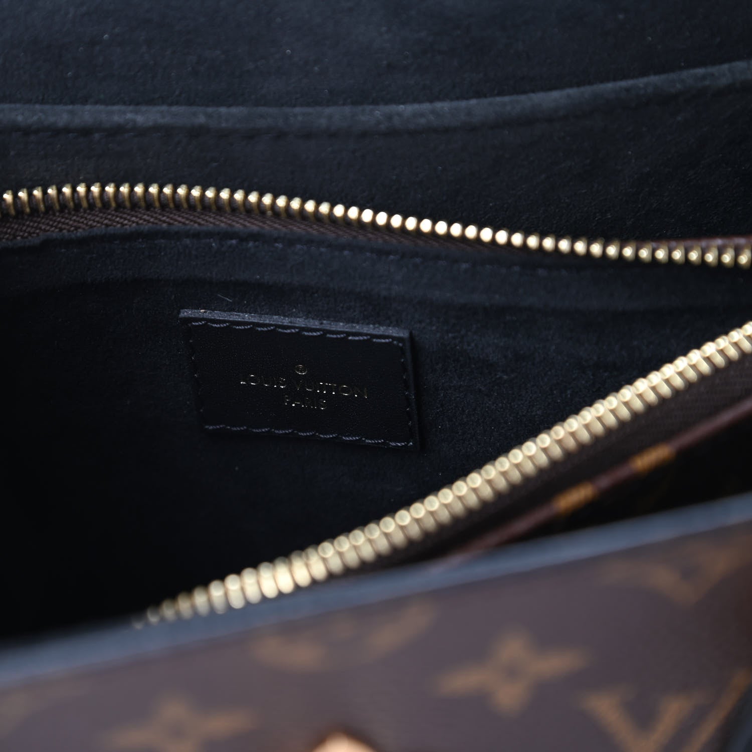 Louis Vuitton Monogram Flower Tote Black 8 of 11