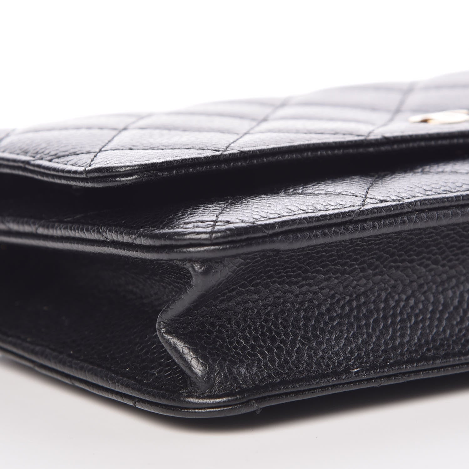 Chanel Caviar Quilted Wallet On Chain WOC Black 9 of 11