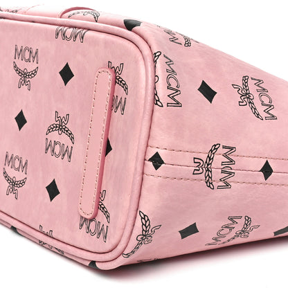 MCM Visetos Mini Liz Reversible Shopper Tote Soft Pink 9 of 9