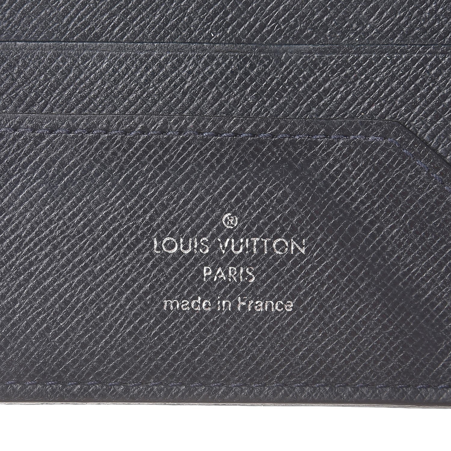 Louis Vuitton Taiga Compact Bi-Fold Wallet Boreal 6 of 9