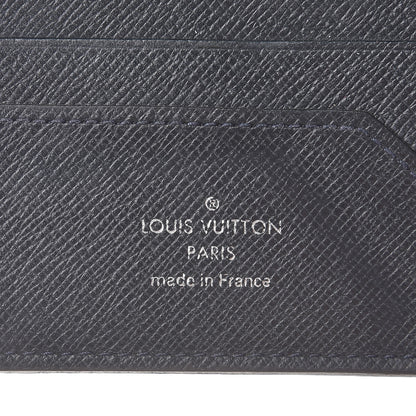 Louis Vuitton Taiga Compact Bi-Fold Wallet Boreal 6 of 9