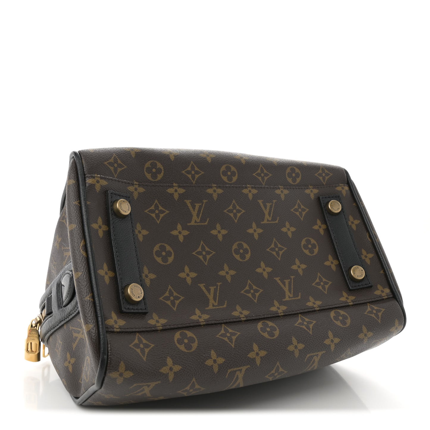 Monogram Golden Arrow Speedy Black