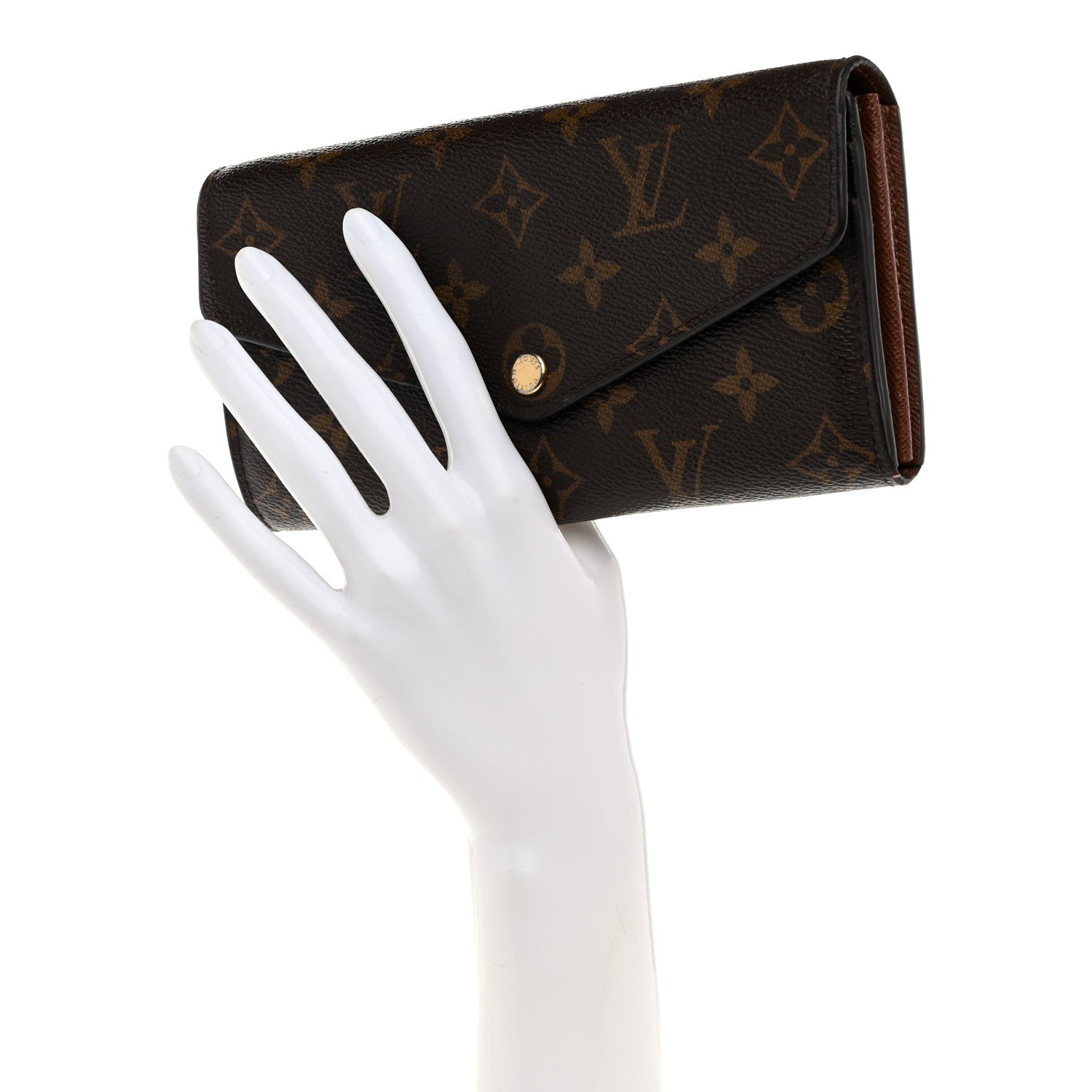 Louis Vuitton Monogram Sarah Wallet NM 2 of 10