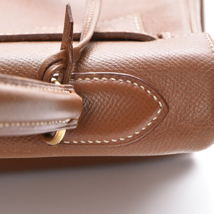 Hermes Courchevel Kelly Retourne 32 Gold 18 of 34