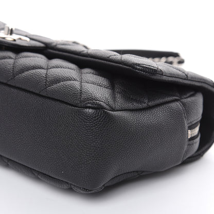 Chanel Caviar Quilted Jumbo Easy Flap Black 10 of 11