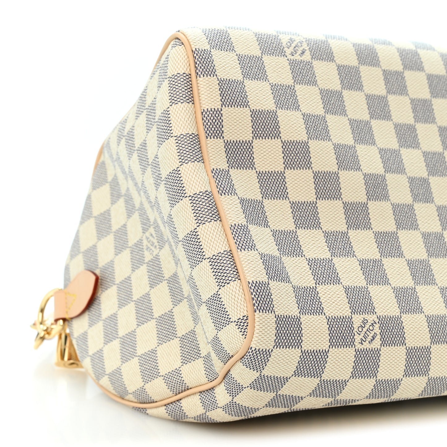 Damier Azur Braided Speedy Soft 30 Bleu Olympe