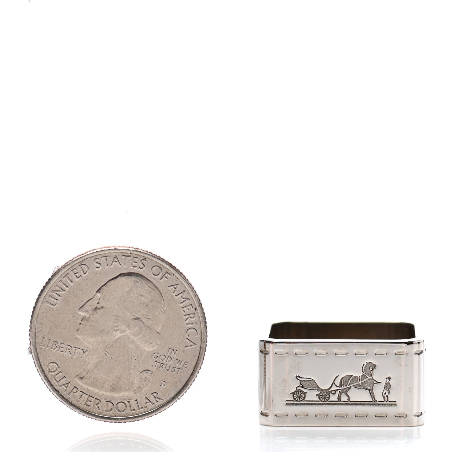 Palladium Bolduc Scarf Ring