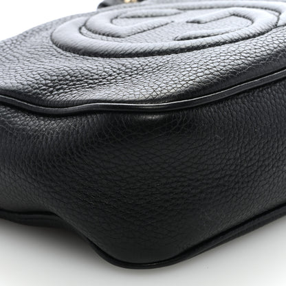 Gucci Pebbled Calfskin Small Soho Disco Bag Black 8 of 9