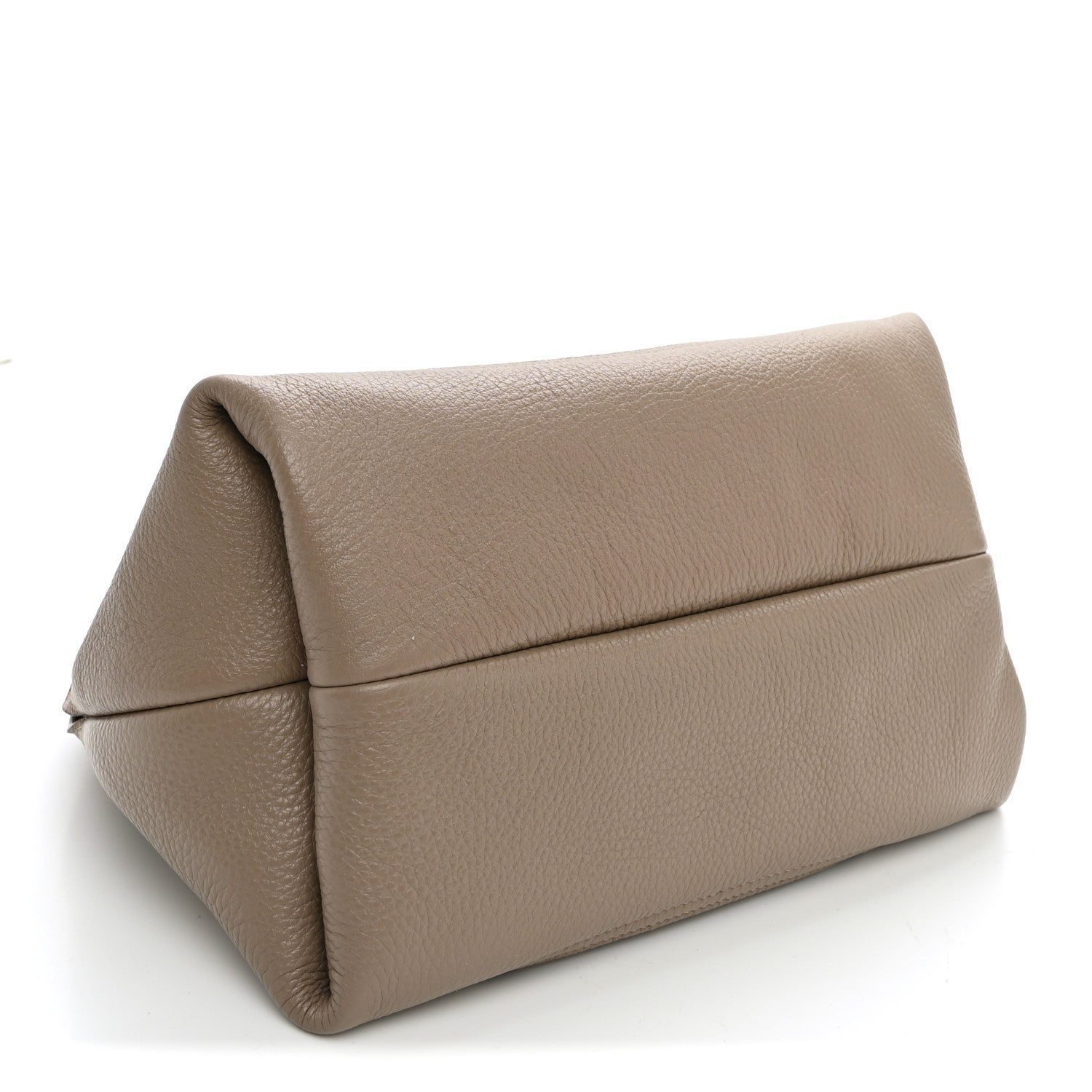 Gucci Grained Calfskin Softbit Medium Shoulder Bag Taupe 3 of 8