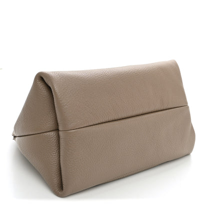 Gucci Grained Calfskin Softbit Medium Shoulder Bag Taupe 3 of 8