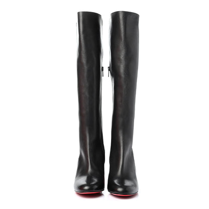 Christian Louboutin Calfskin Cadrilla 70 Tall Boots 40 Black 2 of 4