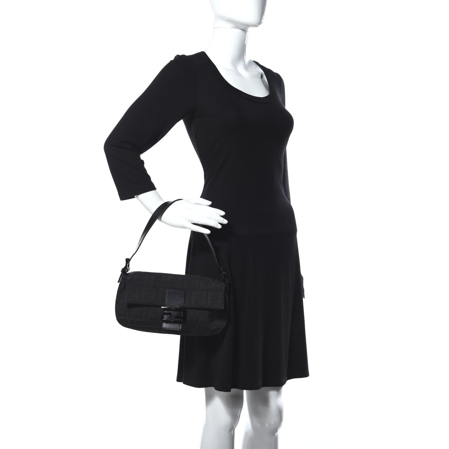 Nylon Zucca Baguette Black
