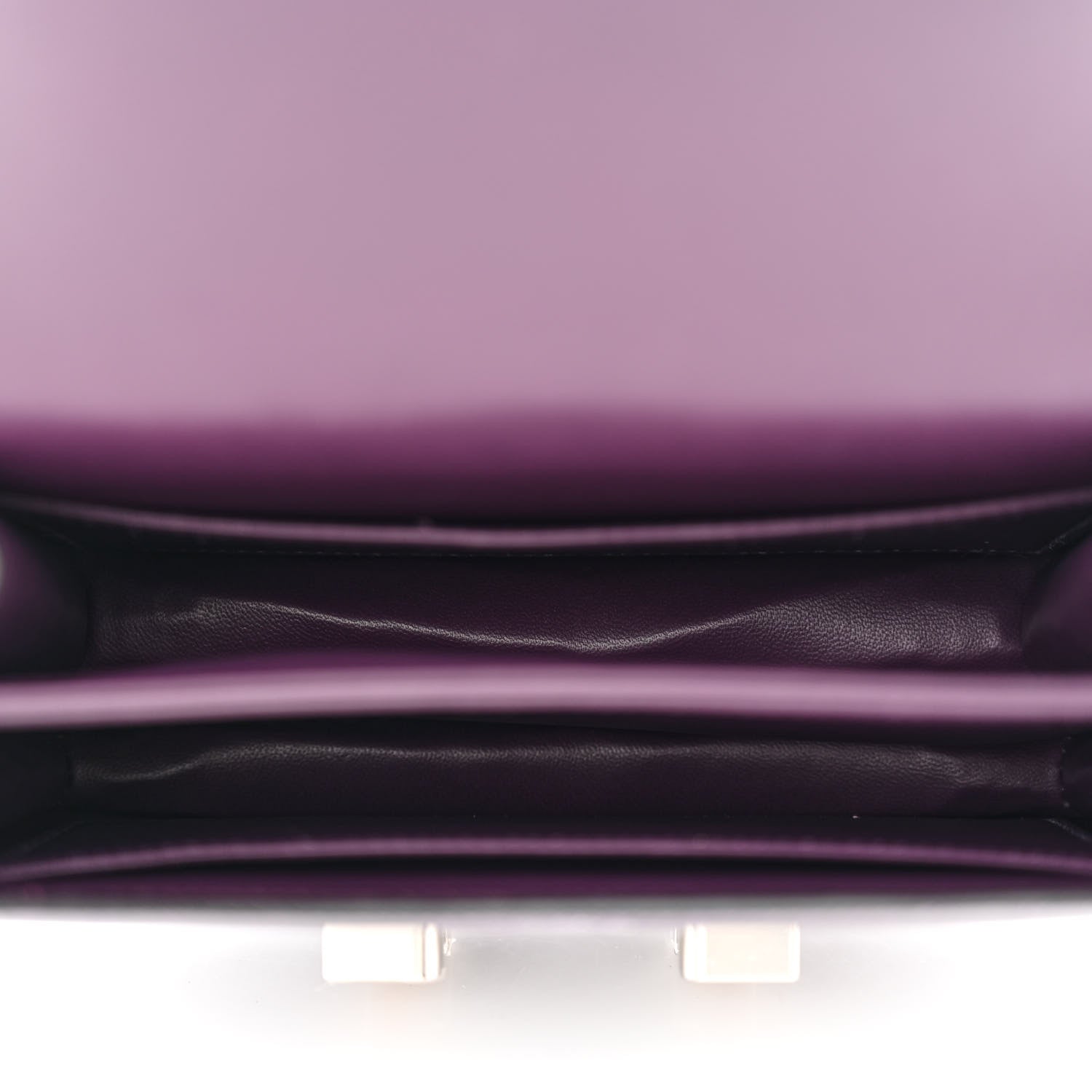 Hermes Shiny Alligator Tiger Eye Constance 18 Amethyst 5 of 11