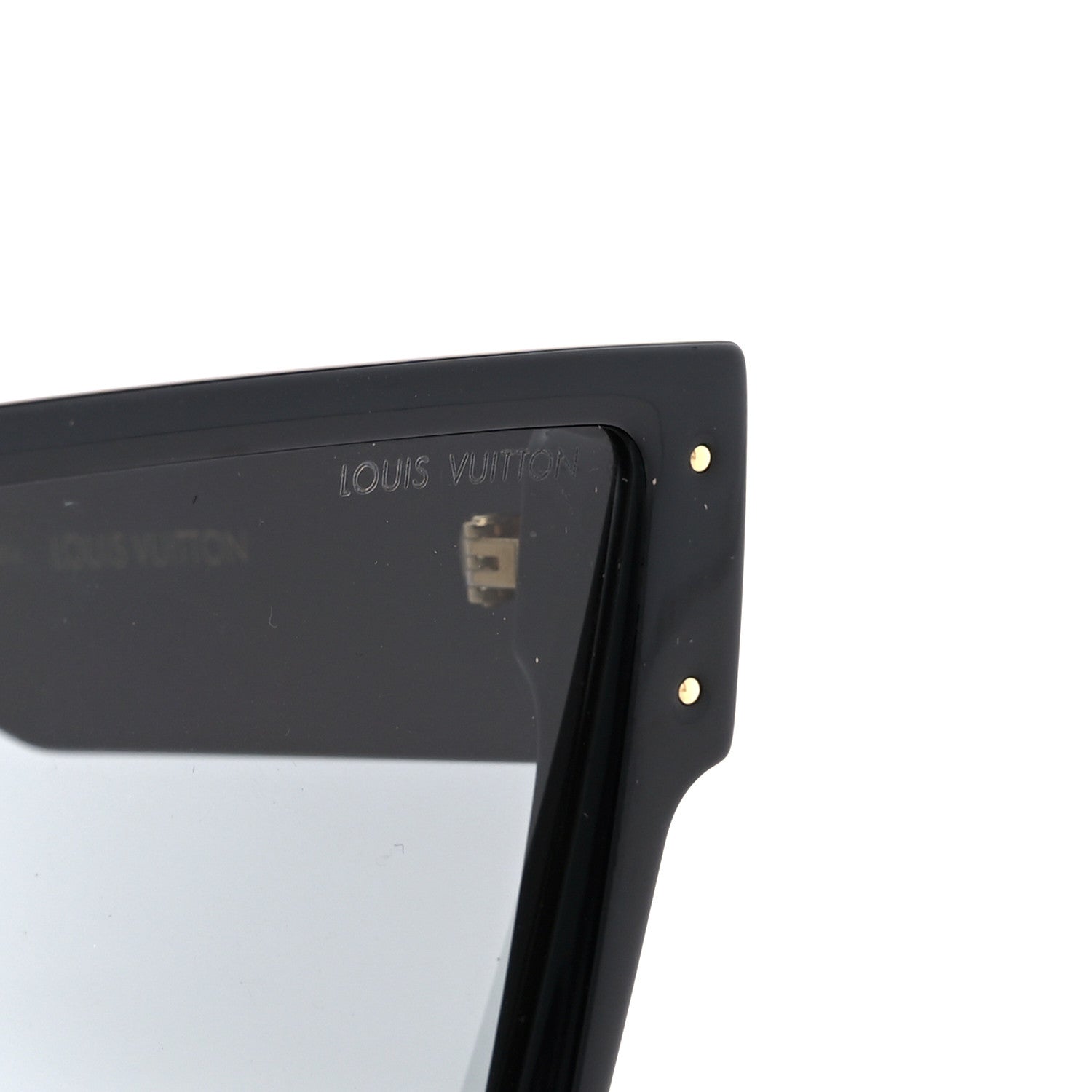 Louis Vuitton Acetate Swarovski Crystal Cyclone Sunglasses Z1578W Black 8 of 9