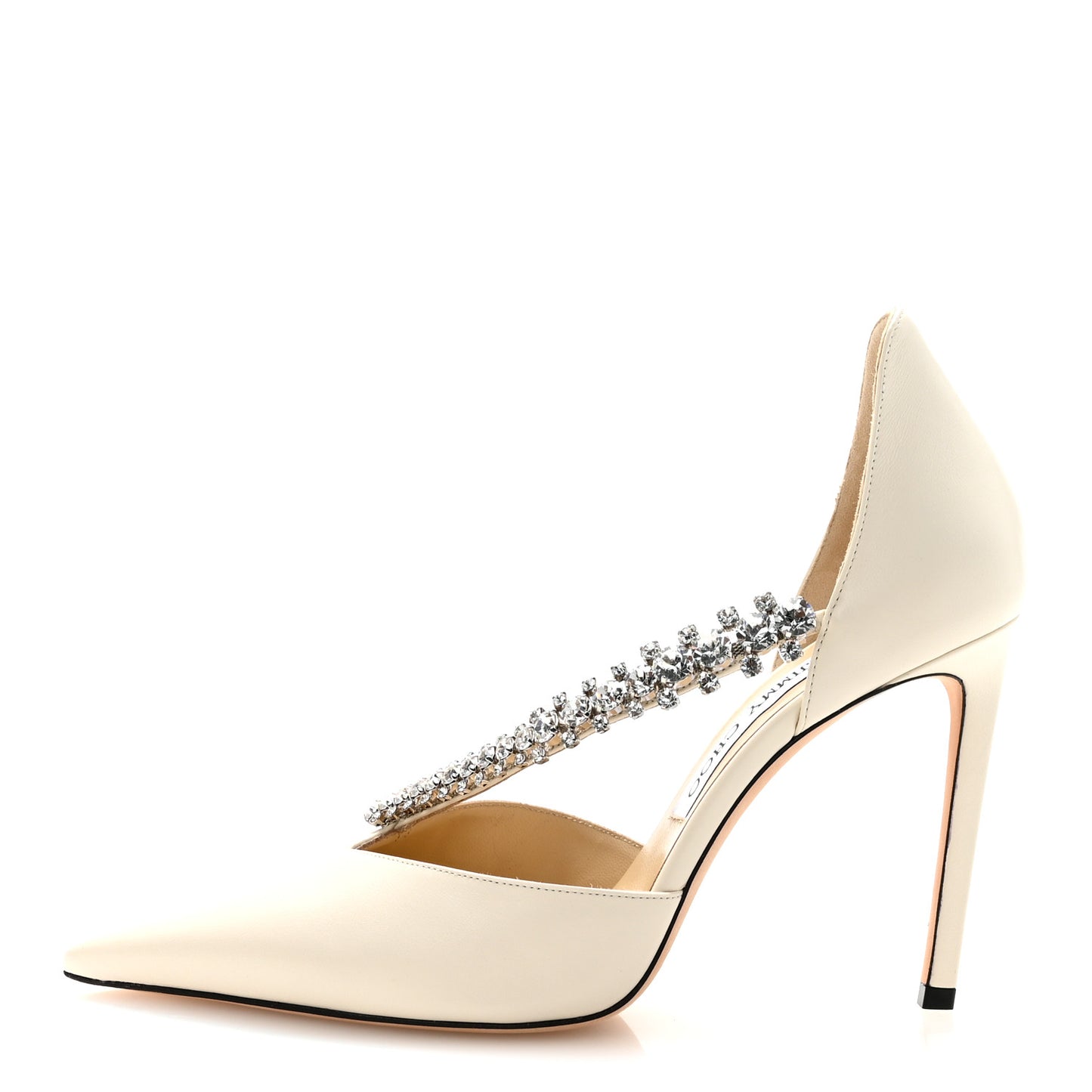 Crystal Ani Bee 100 Pumps 38.5 Latte