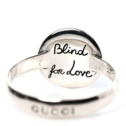 Gucci Sterling Silver Blind for Love Mystic Cat Ring 62 10 5 of 9