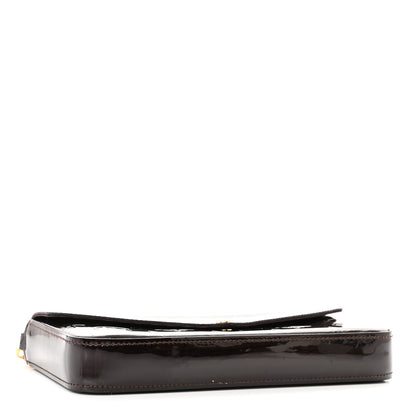 Louis Vuitton Vernis Pochette Felicie Chain Wallet Amarante 5 of 18