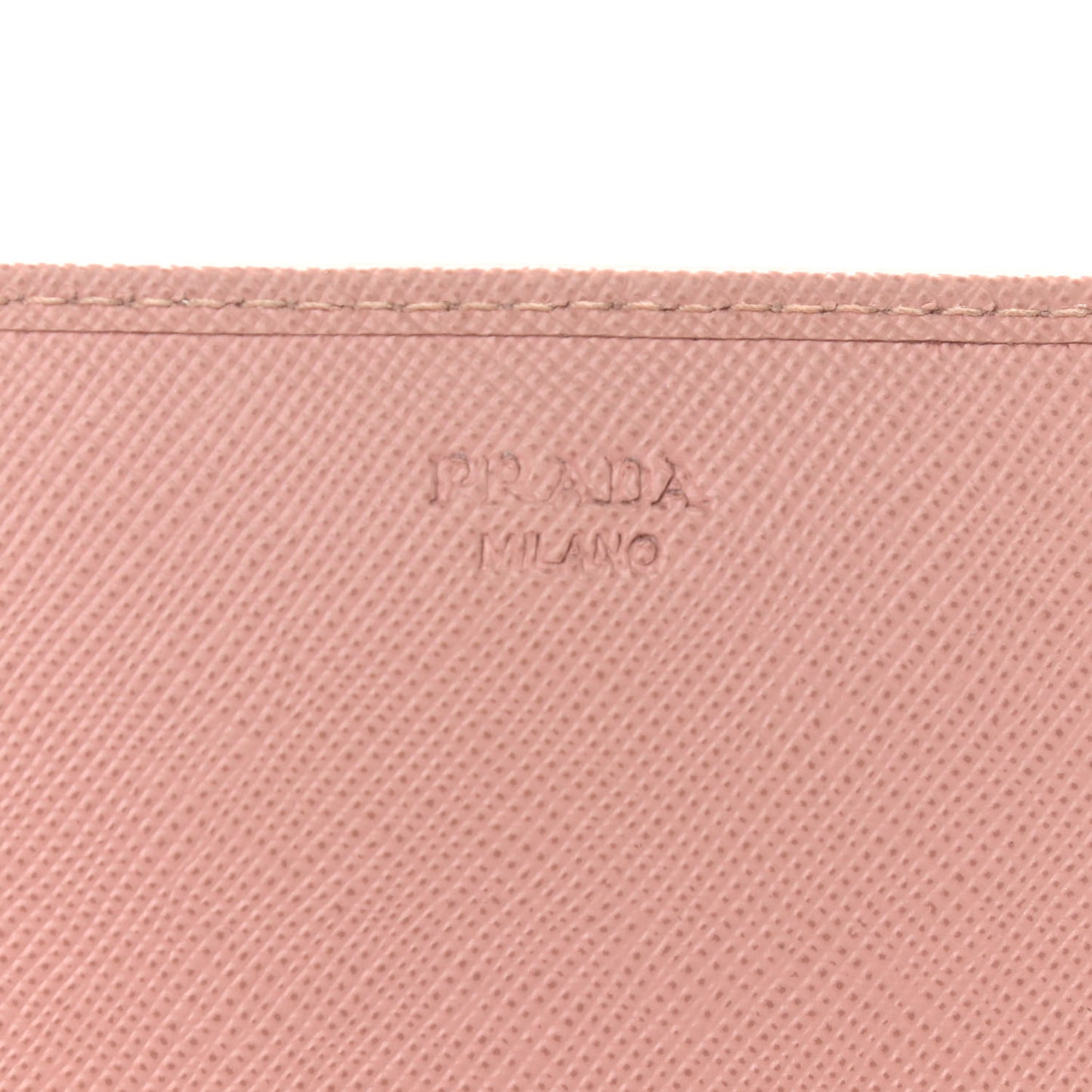 Saffiano Metal Oro Chain Wallet Orchidea