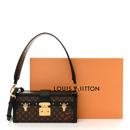 Louis Vuitton Monogram Petite Malle East West Black 11 of 11