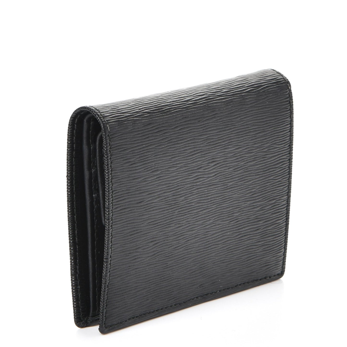 Vitello Move Bi-Fold Wallet Nero Black
