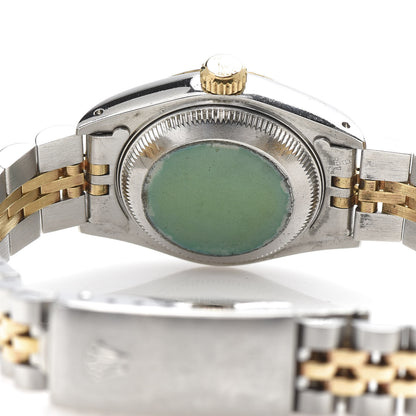 Rolex Stainless Steel 18K Yellow Gold 26mm Oyster Perpetual Datejust Watch Champagne 69173 5 of 7