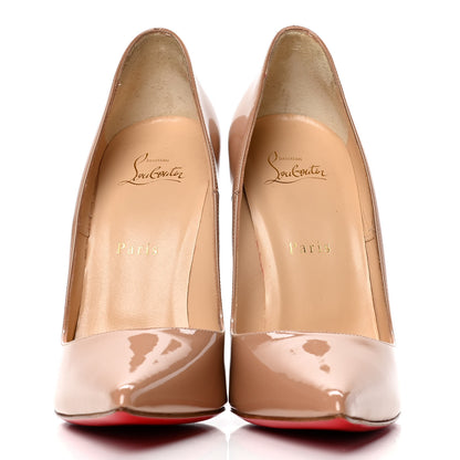Christian Louboutin Patent So Kate 120 Pumps 40 Nude 2 of 5