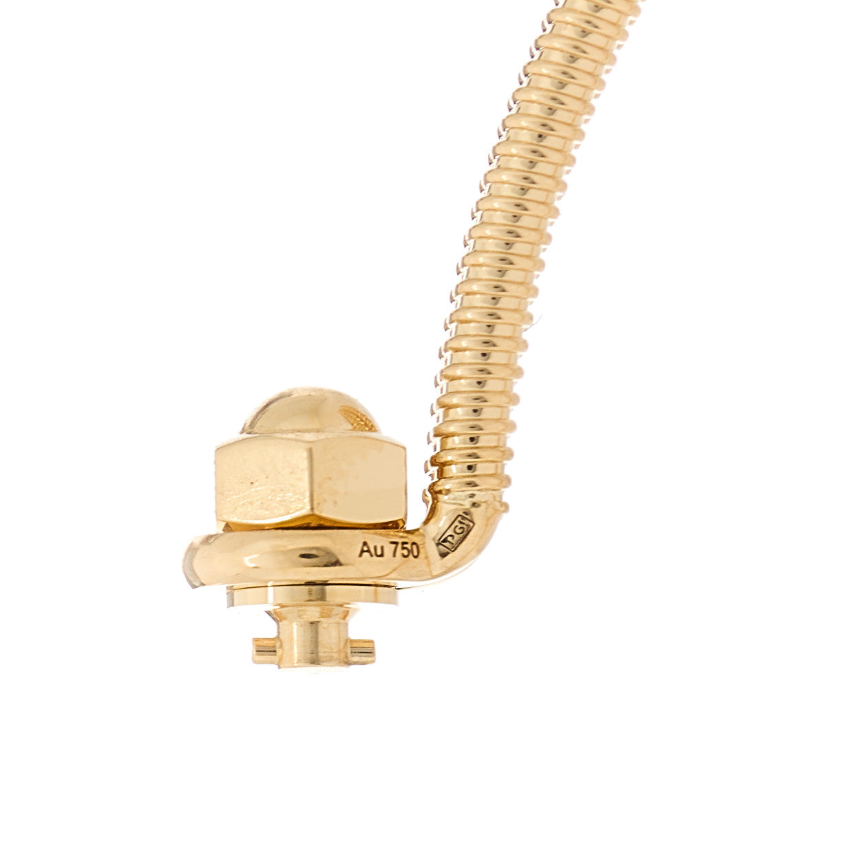 Cartier 18K Yellow Gold Ecrou de Cartier Bracelet 17 4 of 5