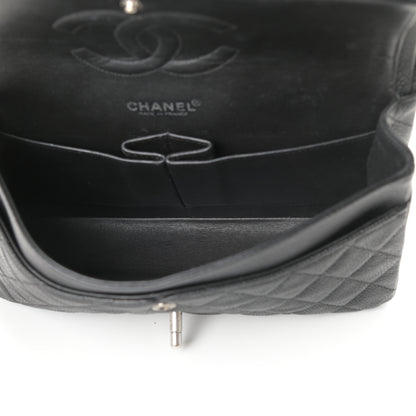 Chanel Caviar Quilted Medium Double Flap Black 5 of 10