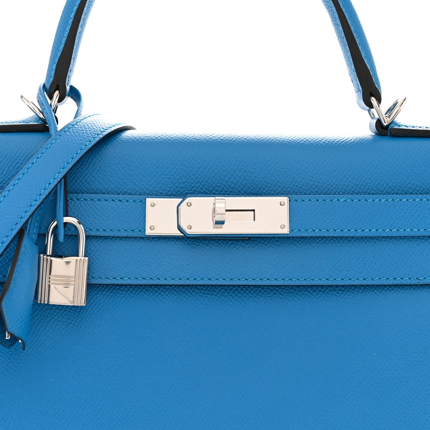 Hermes Epsom Kelly Sellier 28 Bleu Zanzibar 7 of 10