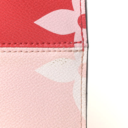 Louis Vuitton Monogram Giant Onthego GM Rouge Rose 7 of 12