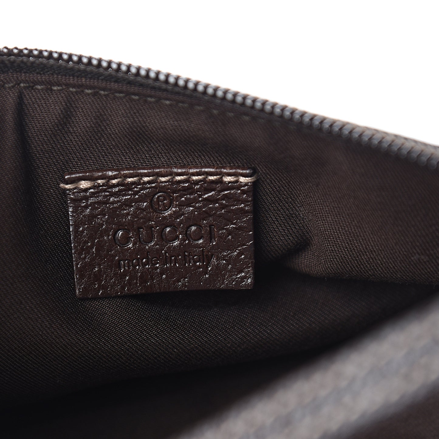 Monogram Small Pochette Dark Brown