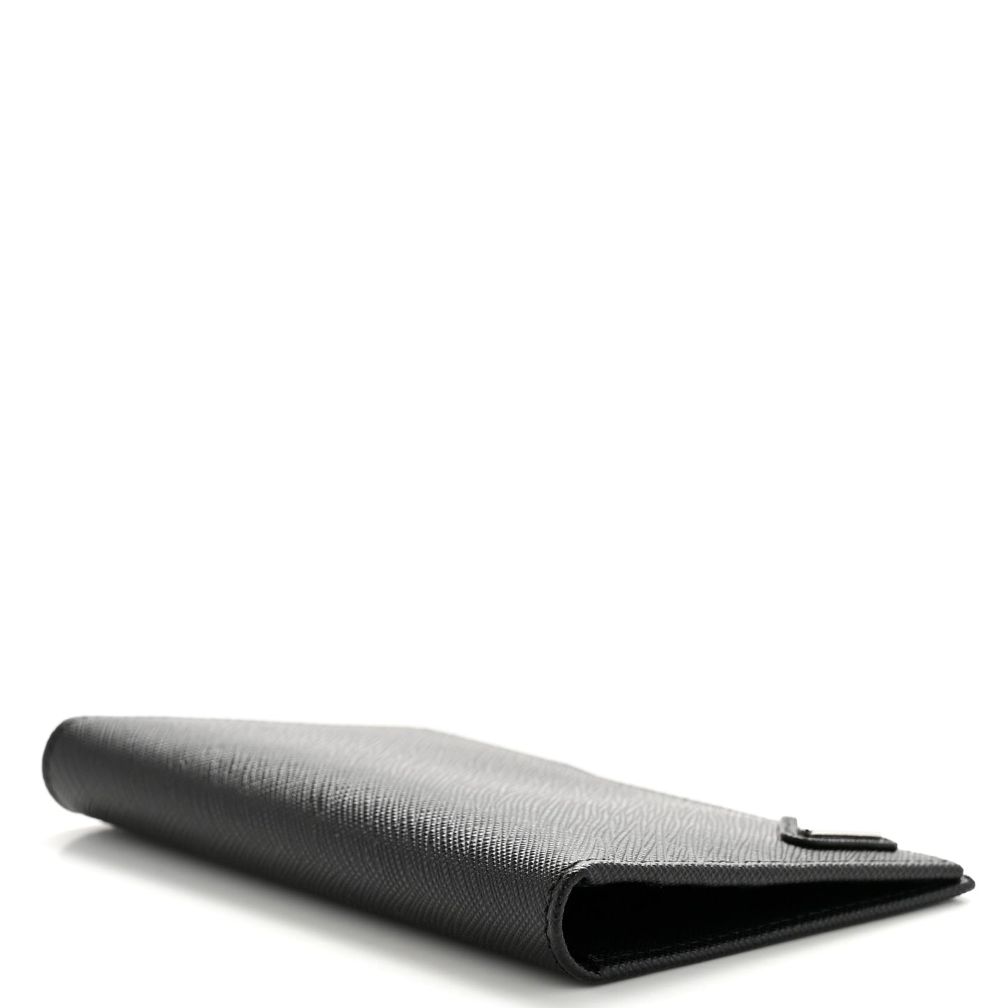 Saffiano Passport Holder Black