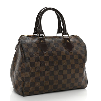 Louis Vuitton Damier Ebene Speedy 25 3 of 10