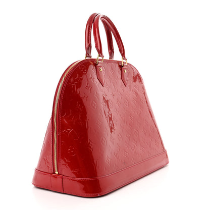 Louis Vuitton Vernis Alma GM Pomme D'Amour 3 of 11