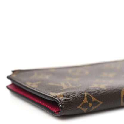 Louis Vuitton Monogram Adele Wallet Fuchsia 8 of 9