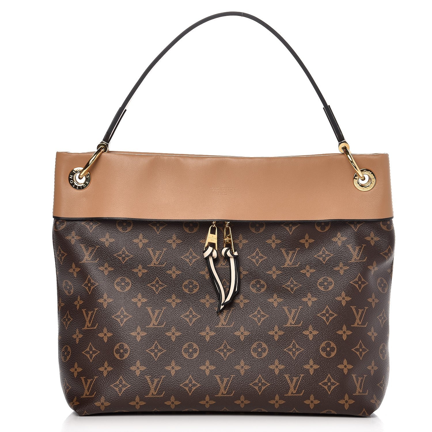 Louis Vuitton Monogram Tuileries Hobo Sesame Peach 1 of 8