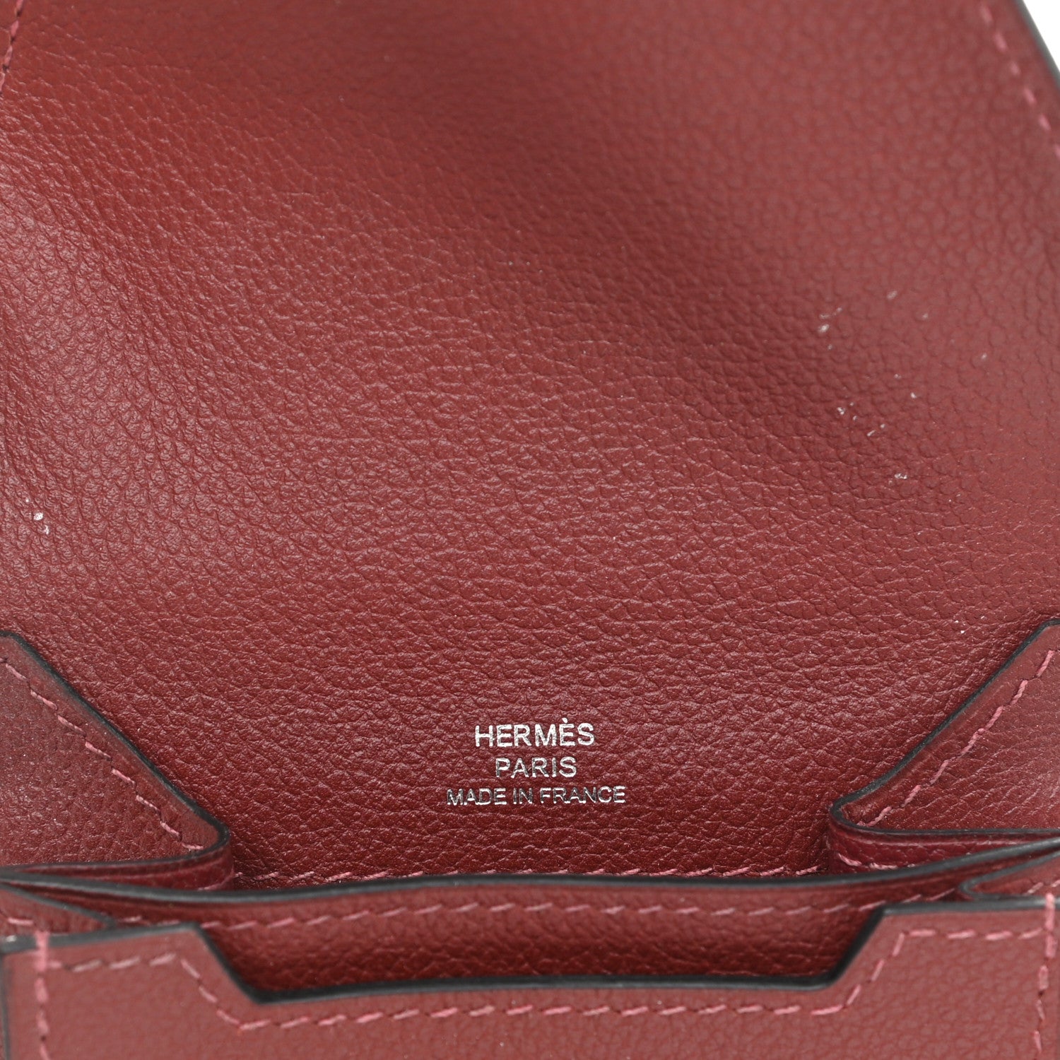 Hermes Swift Evercolor Utility Belt Pouch Gold Rouge H 9 of 17