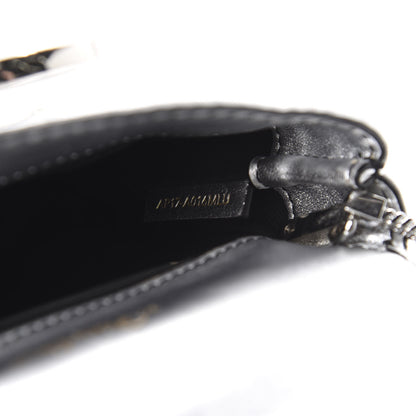 3.1 Phillip Lim 3.1 Metallic Calfskin Alix Soft Flap Clutch Silver 9 of 10