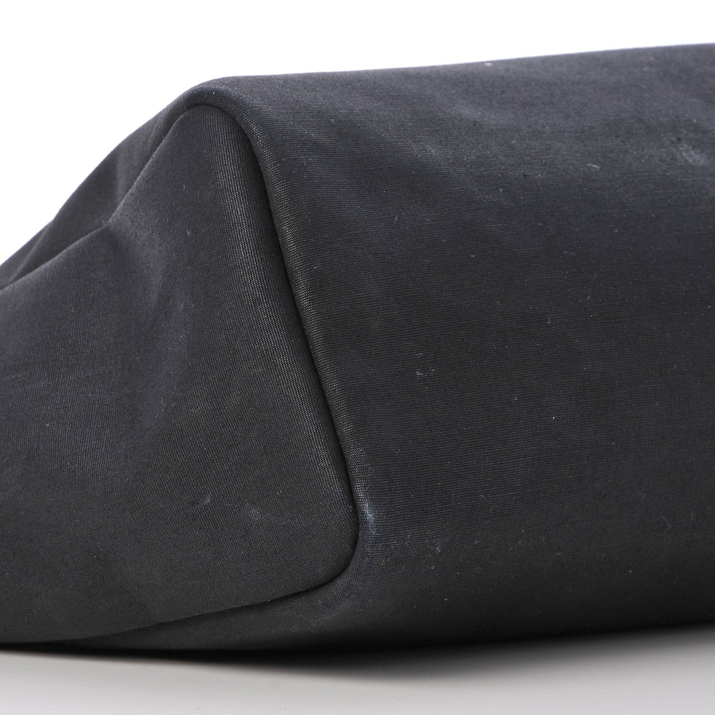 Toile Calfskin Herbag Cabas MM Black