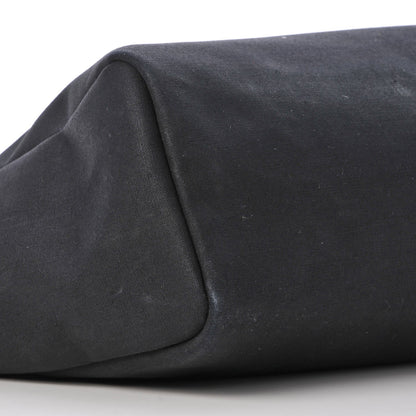 Hermes Toile Calfskin Herbag Cabas MM Black 13 of 14