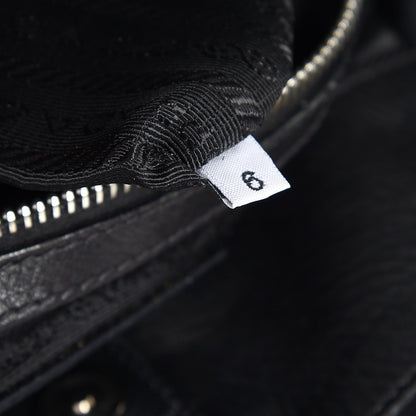 Prada Soft Calf Two Pocket Hobo Nero Black 7 of 8