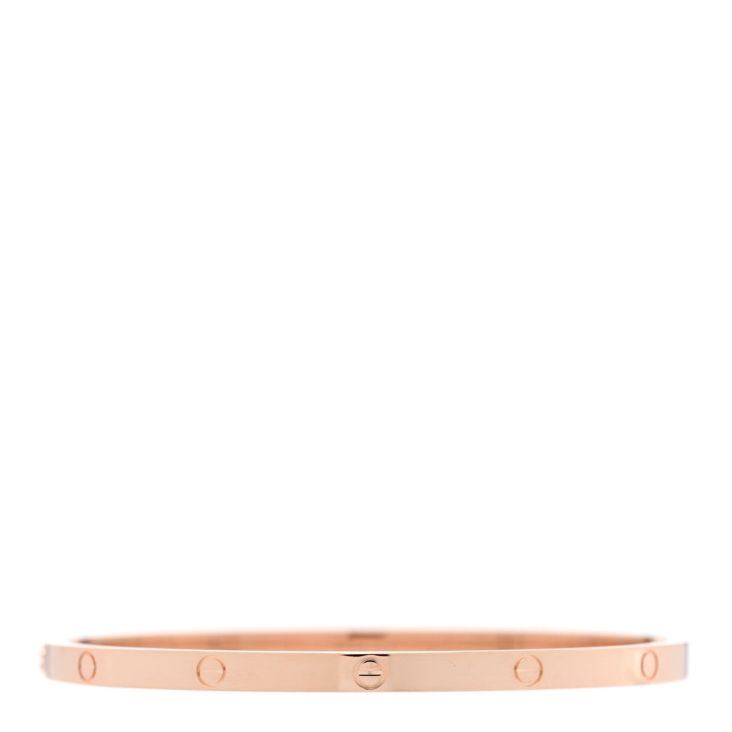 Cartier 18K Pink Gold Small LOVE Bracelet 17 2 of 6