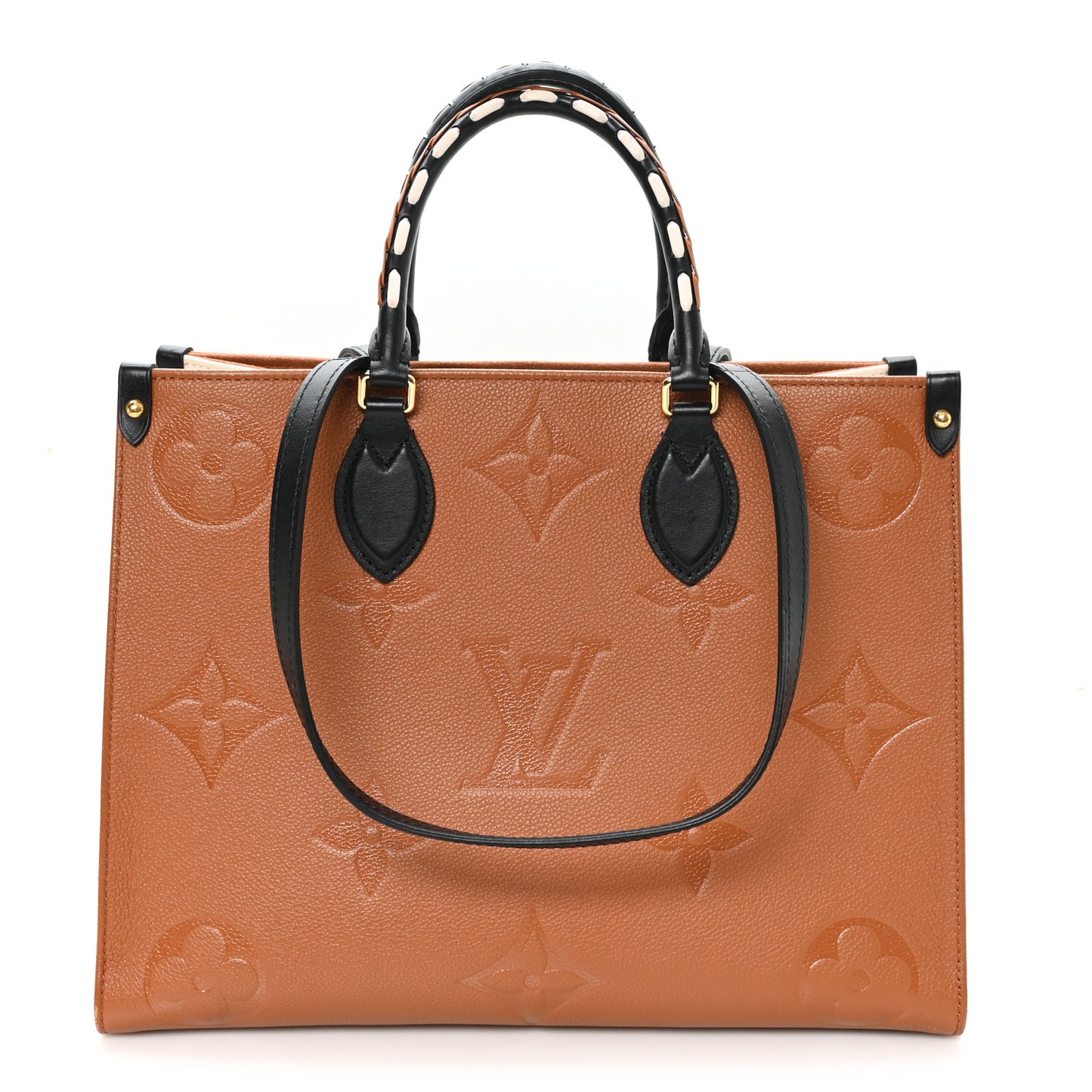 Empreinte Monogram Giant Wild At Heart Onthego MM Caramel