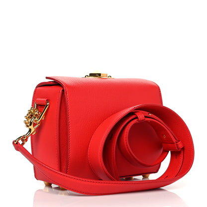 Alexander McQueen Fine Grain Goatskin Box Shoulder Bag 19 Red 2 of 9