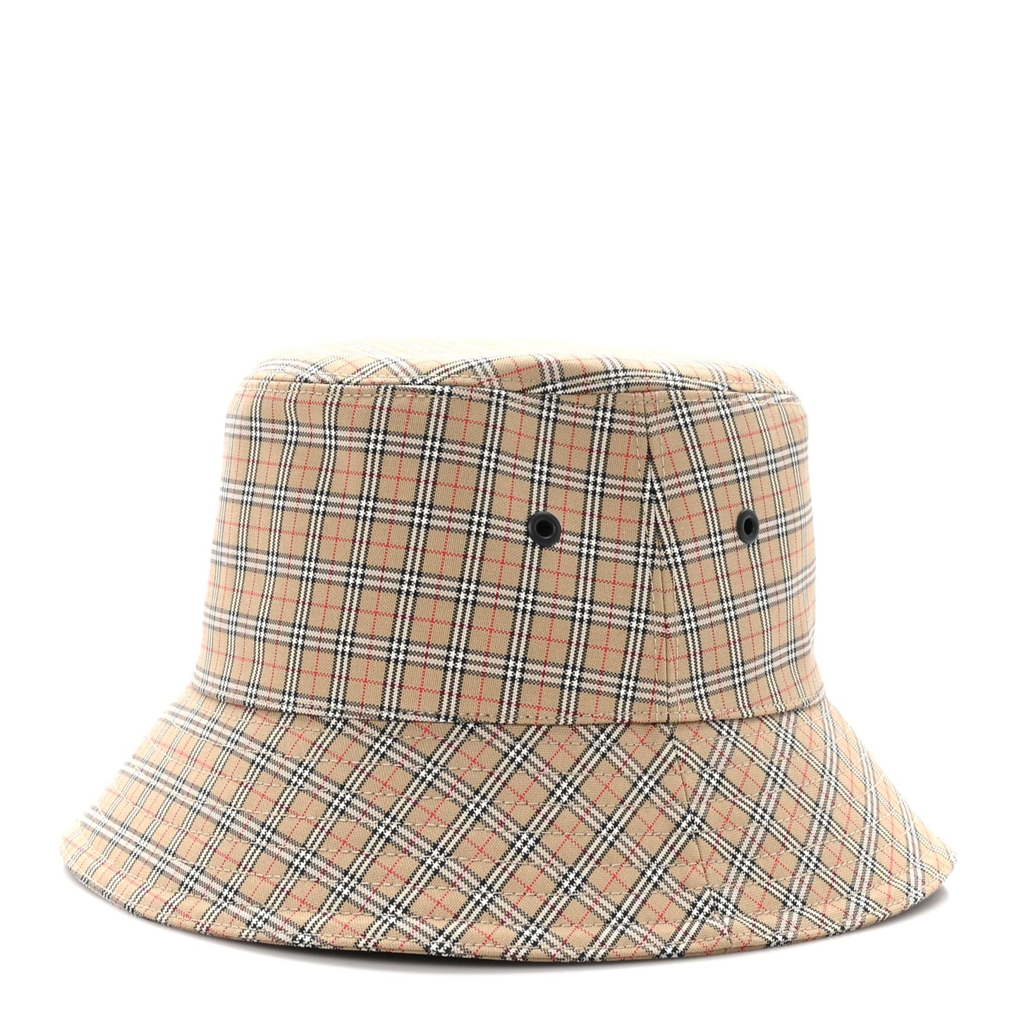 Technical Cotton Micro Check Bucket Hat M