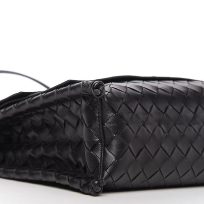 Bottega Veneta Nappa Intrecciato Medium Knot Flap Crossbody Black 6 of 10