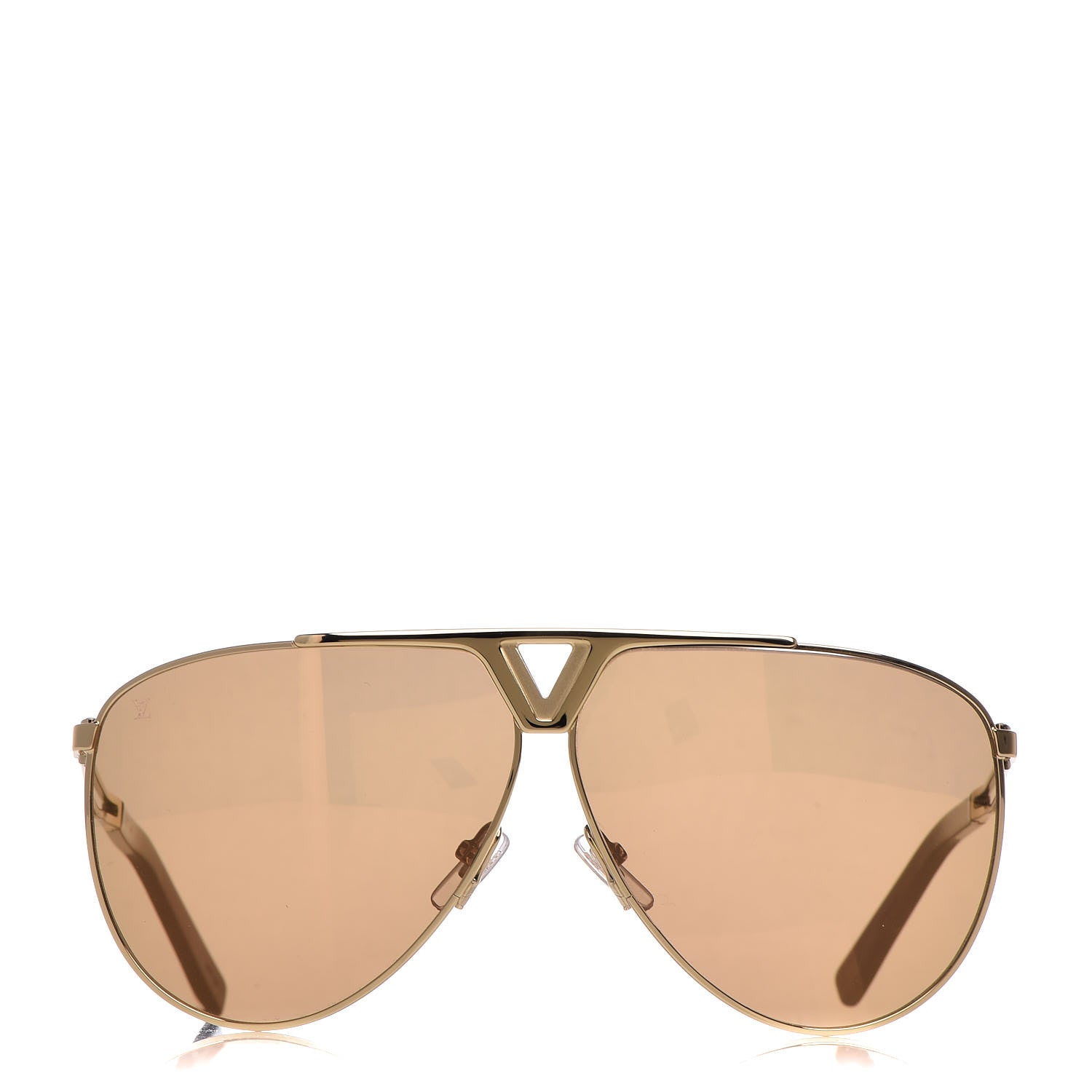 Louis Vuitton Tonca Sunglasses Z2314U Gold 2 of 10
