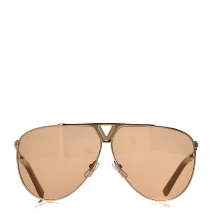 Louis Vuitton Tonca Sunglasses Z2314U Gold 2 of 10